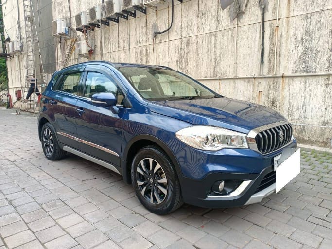 2021 Maruti S Cross Smart Hybrid Zeta Blue