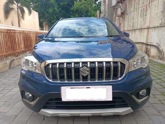 2021 Maruti S Cross Smart Hybrid Zeta Blue