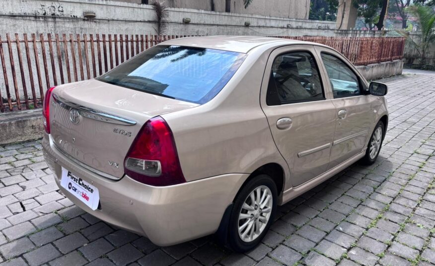 2011 Toyota Etios 1.2 VX MT