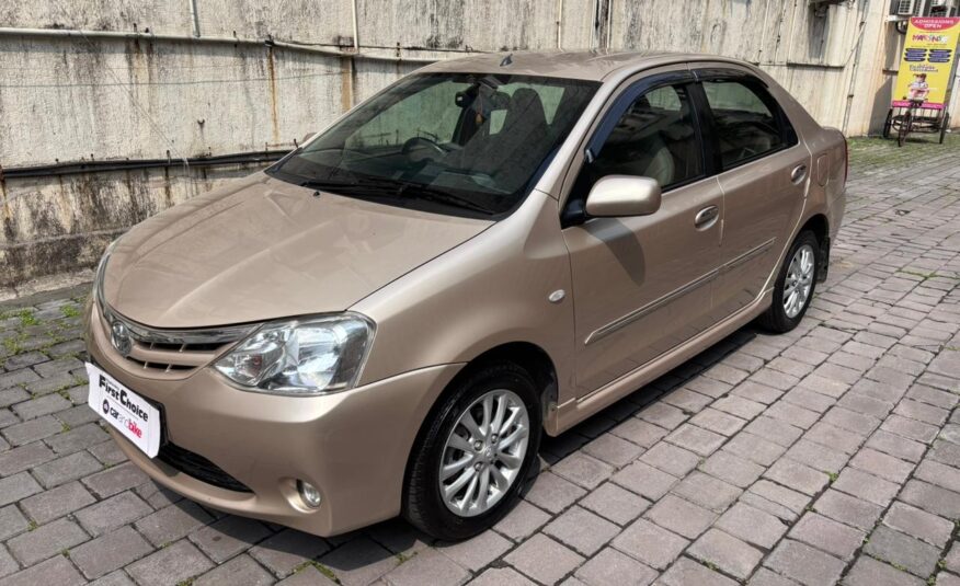 2011 Toyota Etios 1.2 VX MT