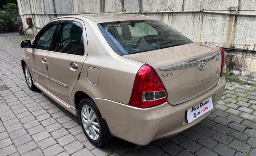 2011 Toyota Etios 1.2 VX MT